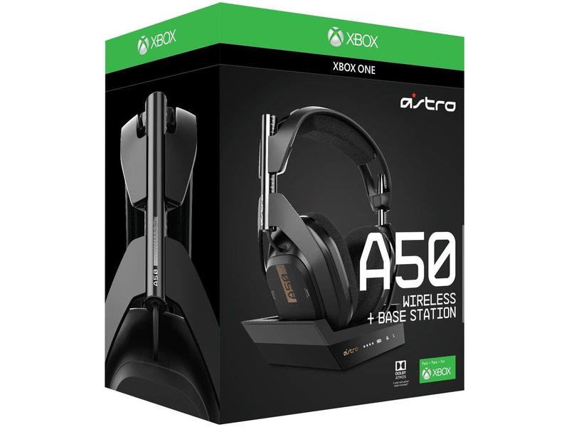 Headset Gamer Sem Fio Astro A50 + Base Station Gen 4 com Áudio